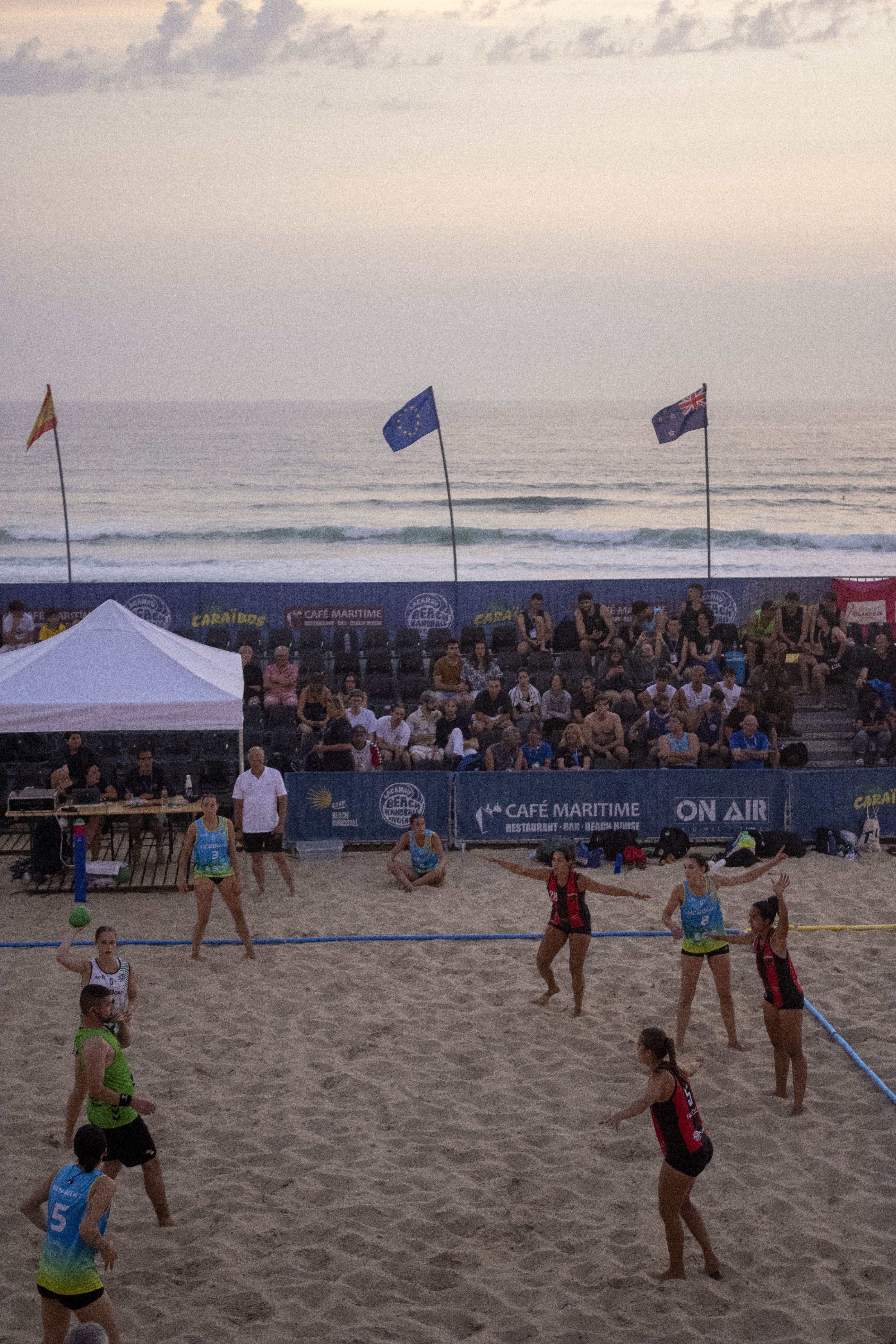 Match de Beach Handball au LBHX